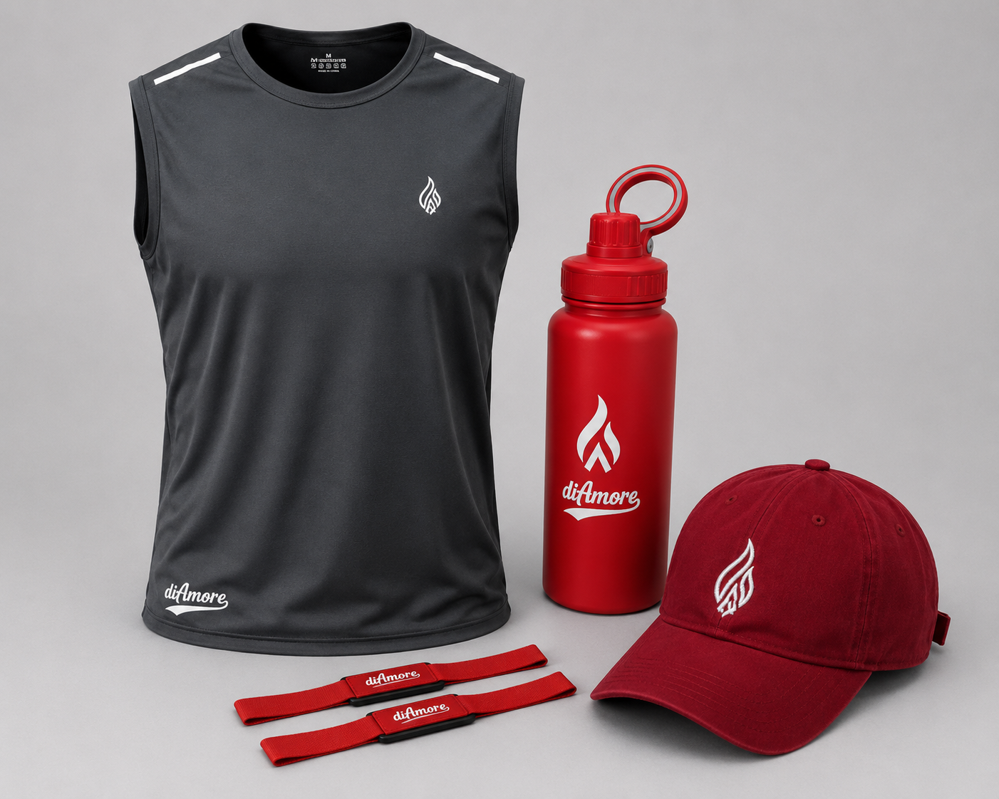 ❤️🖤 Set Masculino Crimson Force diAmore – Edición Completa