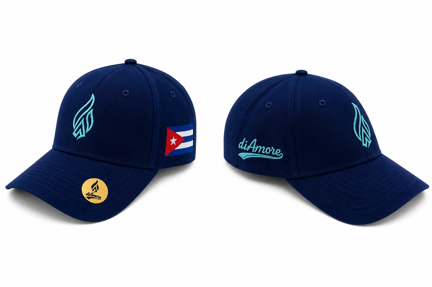 Gorra diAmore Navy Cuba Classic