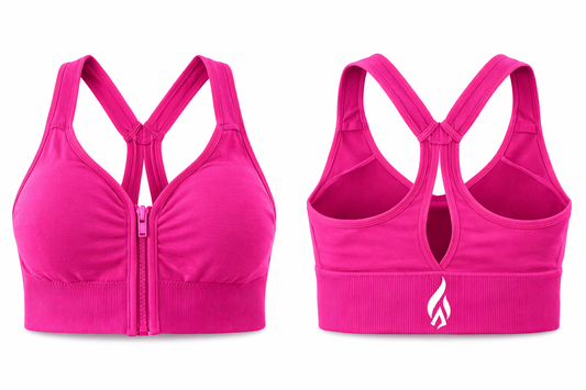 diAmore Women’s Seamless Sports Bra High Support – Workout, Gym, Running Activewear