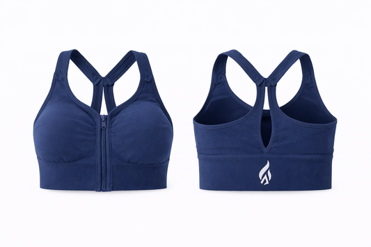 diAmore Women’s Seamless Sports Bra High Support – Workout, Gym, Running Activewear