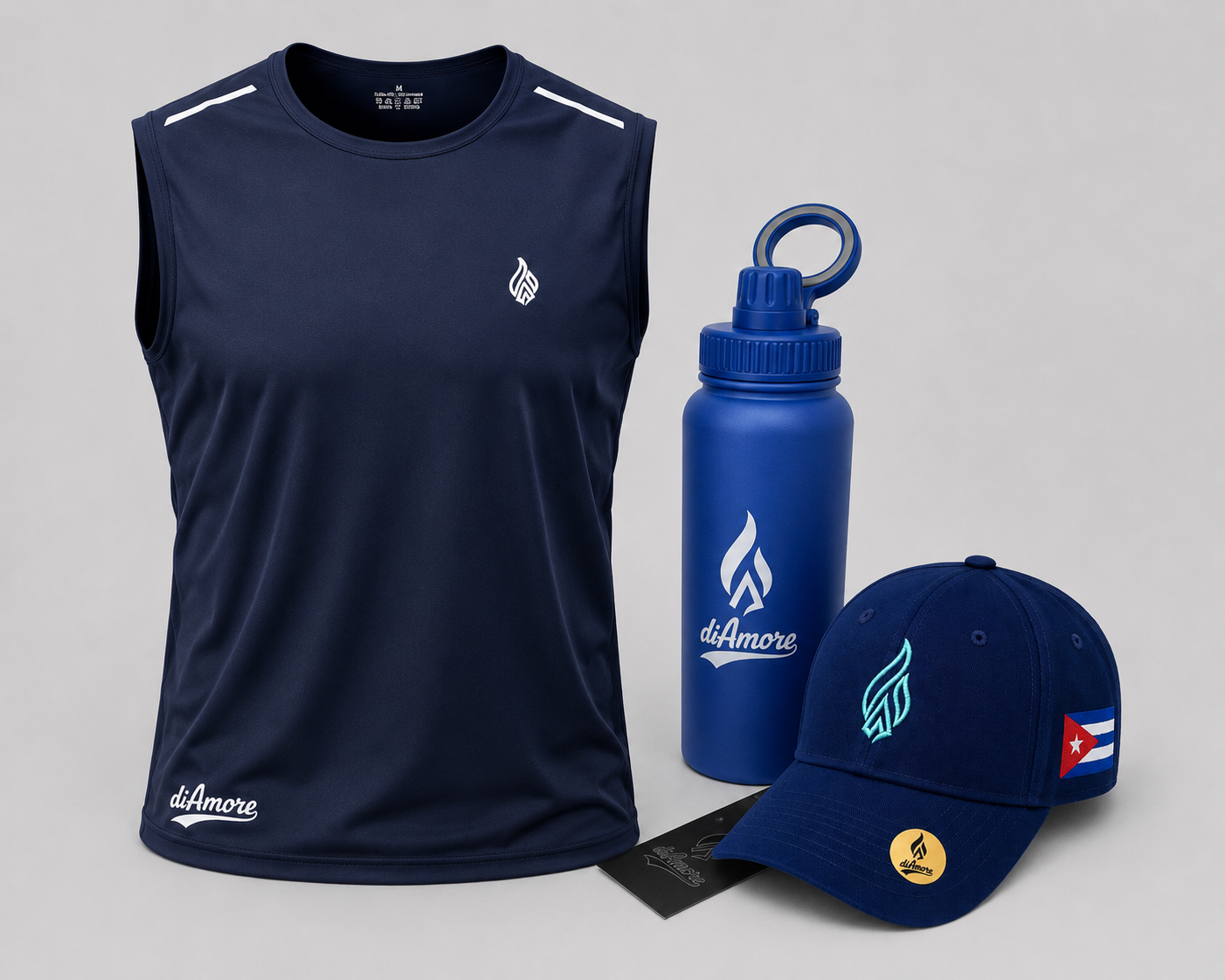 💙🧔‍♂️ Set Masculino Navy Legacy diAmore – Edición Cubana