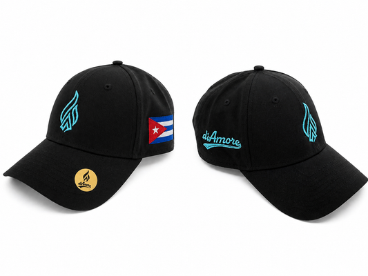 Gorra diAmore Black Cuba Premium